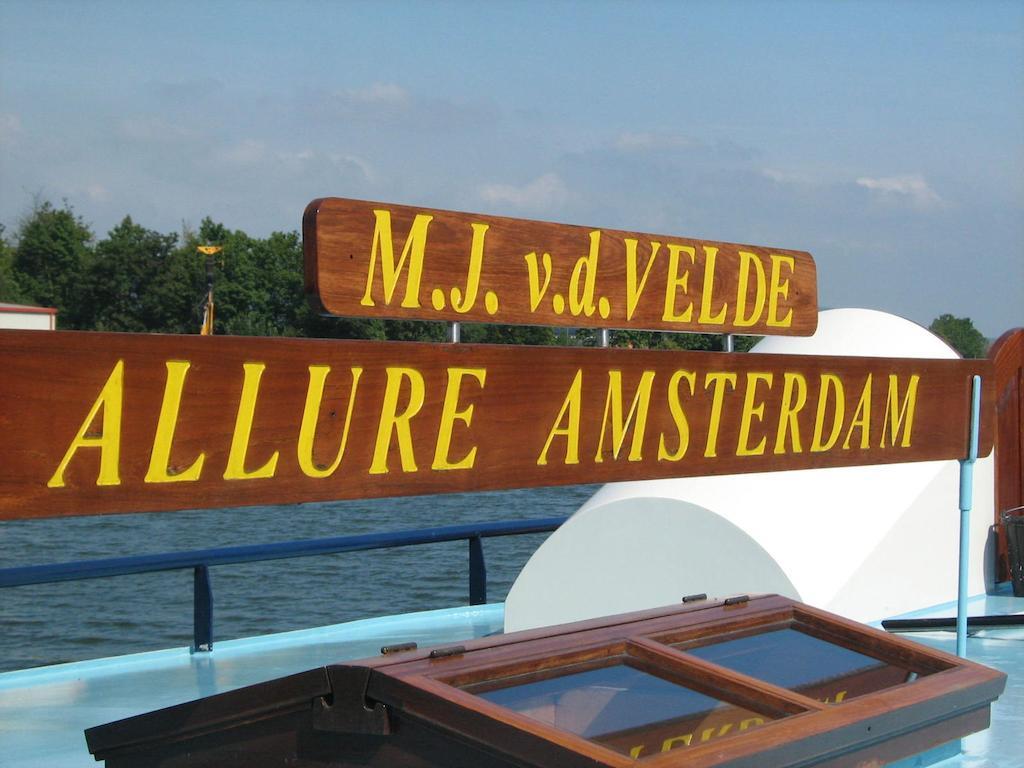 Hotelboat Allure Amsterdam Bagian luar foto